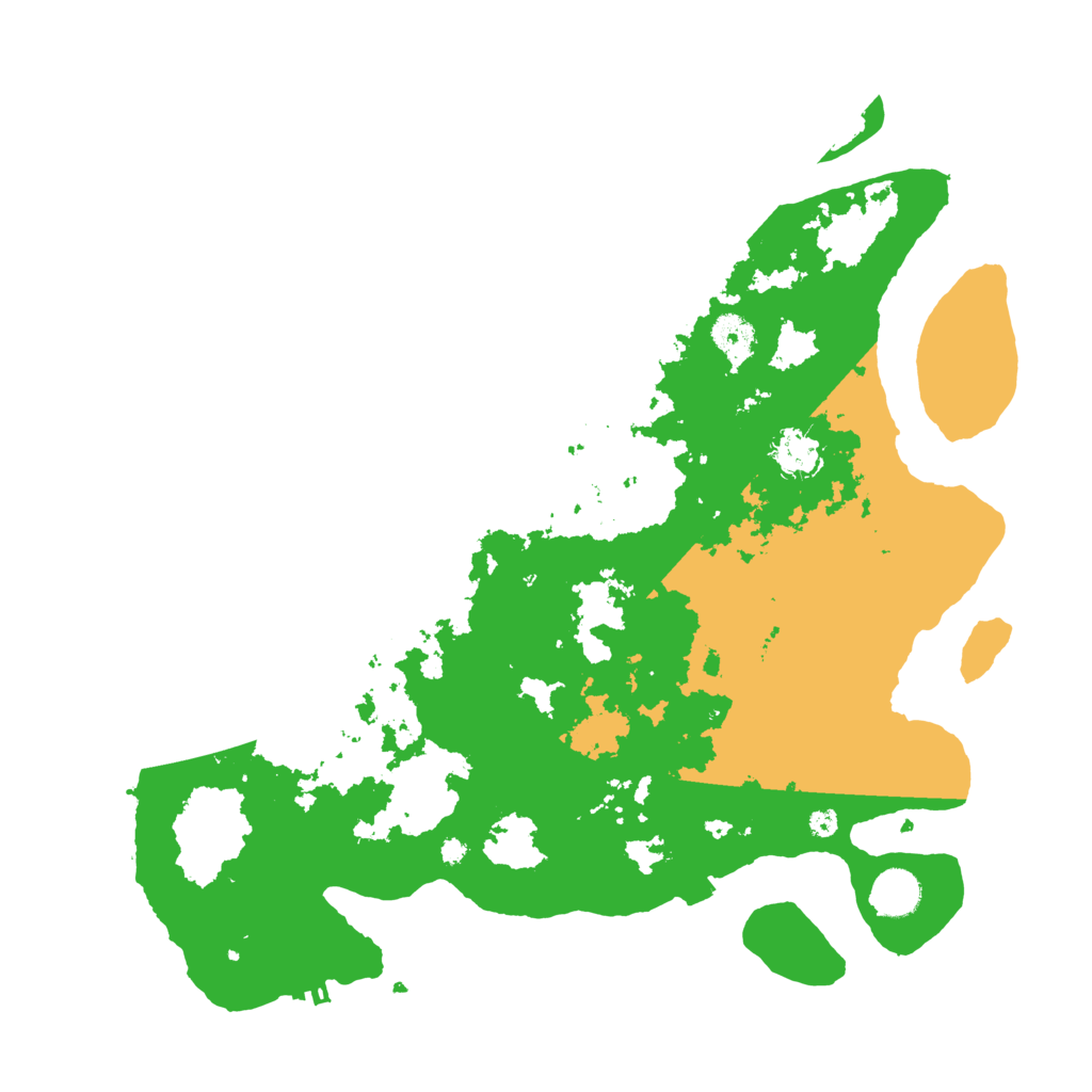 Biome Rust Map: Procedural Map, Size: 3950, Seed: 38831803