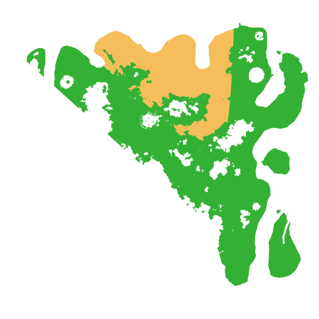 Biome Rust Map: Procedural Map, Size: 3650, Seed: 5087764