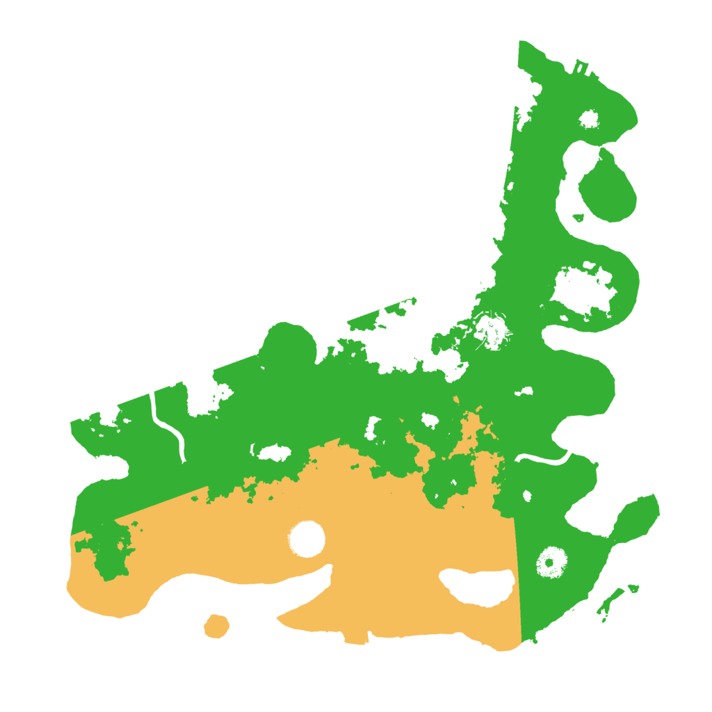 Biome Rust Map: Procedural Map, Size: 3450, Seed: 11103216