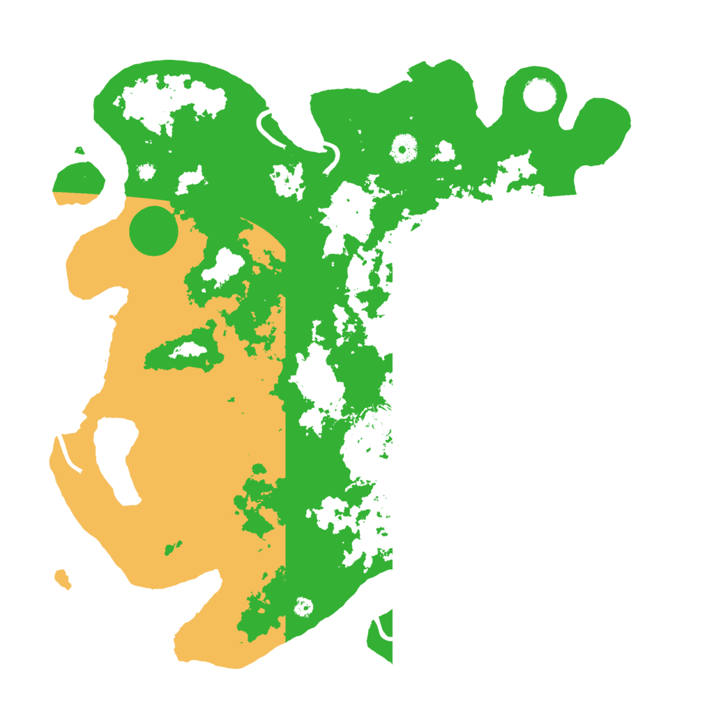 Biome Rust Map: Procedural Map, Size: 3850, Seed: 9767534