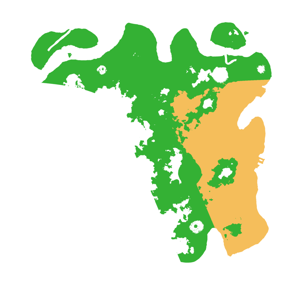 Biome Rust Map: Procedural Map, Size: 3450, Seed: 35336350