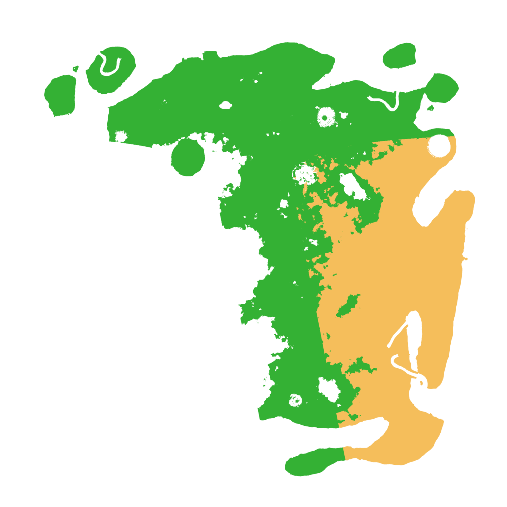 Biome Rust Map: Procedural Map, Size: 4000, Seed: 4923294