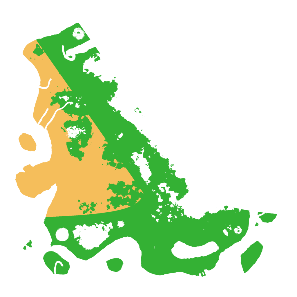 Biome Rust Map: Procedural Map, Size: 4000, Seed: 19849355