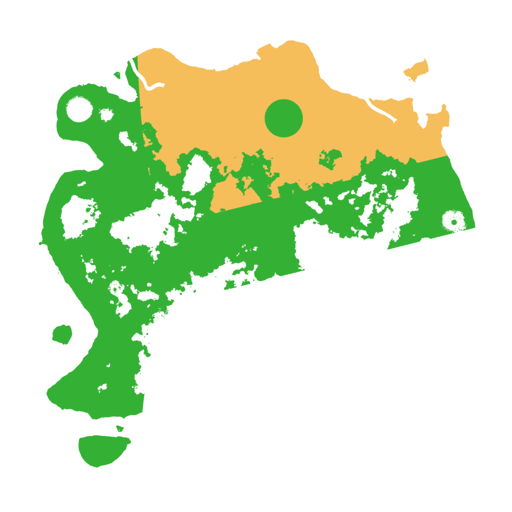Biome Rust Map: Procedural Map, Size: 3550, Seed: 98157204
