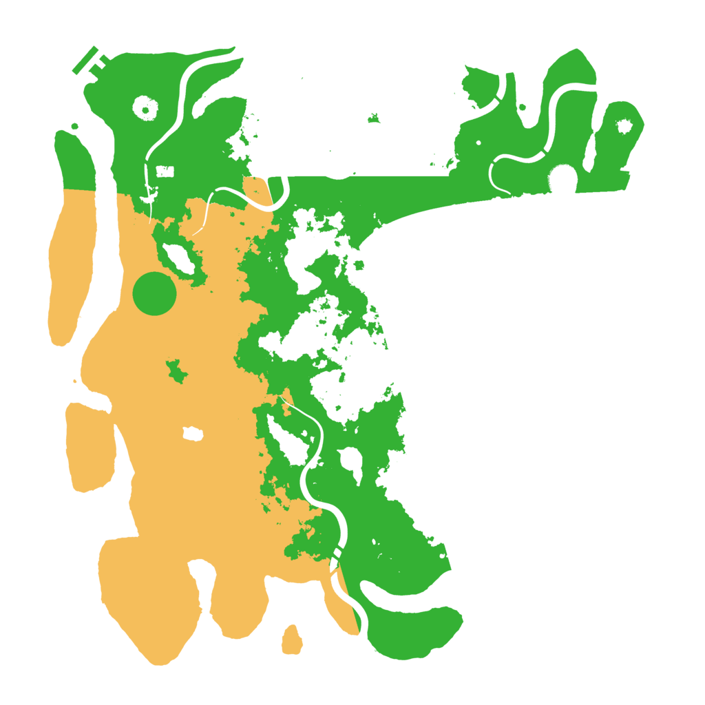 Biome Rust Map: Procedural Map, Size: 4250, Seed: 78154212