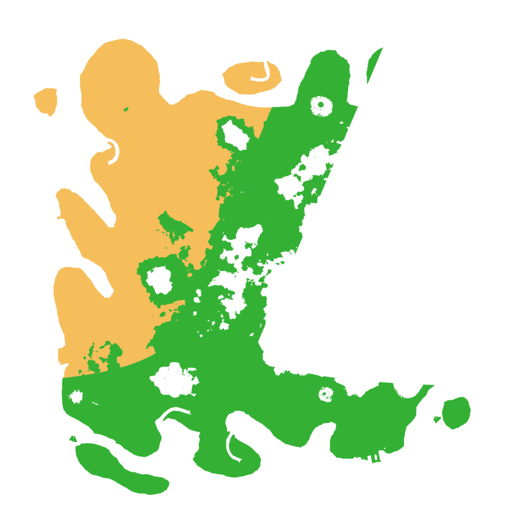 Biome Rust Map: Procedural Map, Size: 3700, Seed: 27717801
