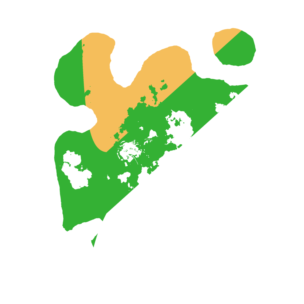 Biome Rust Map: Barren, Size: 2500, Seed: 4455