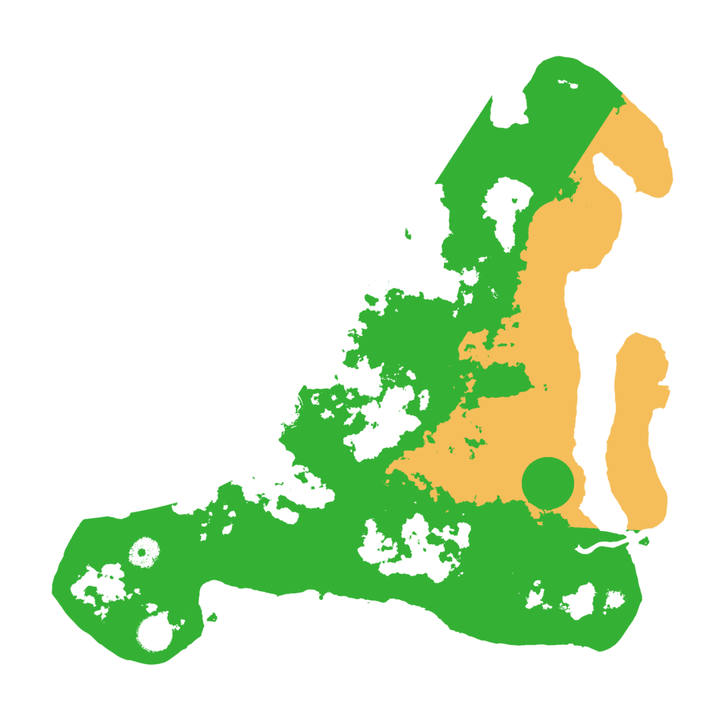 Biome Rust Map: Procedural Map, Size: 3650, Seed: 14729151