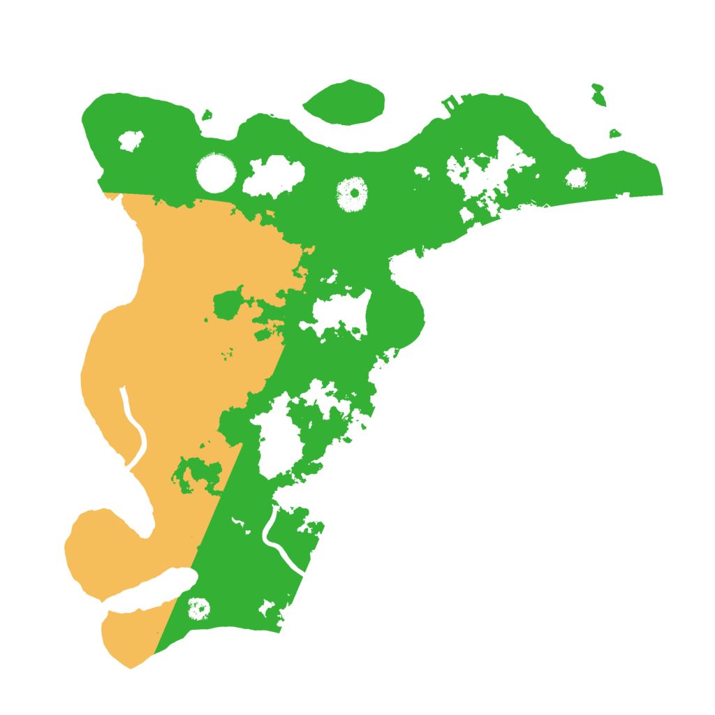 Biome Rust Map: Procedural Map, Size: 3250, Seed: 98765432