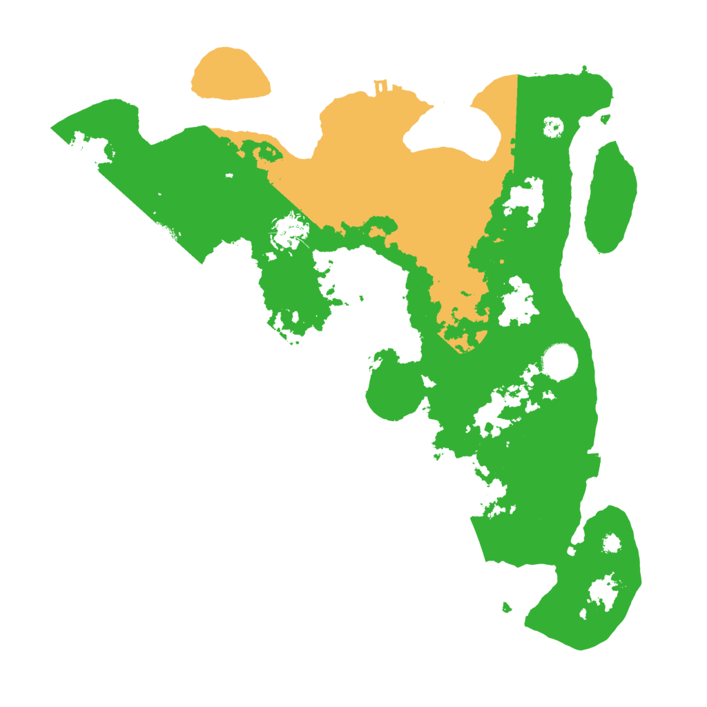 Biome Rust Map: Procedural Map, Size: 3450, Seed: 94623046