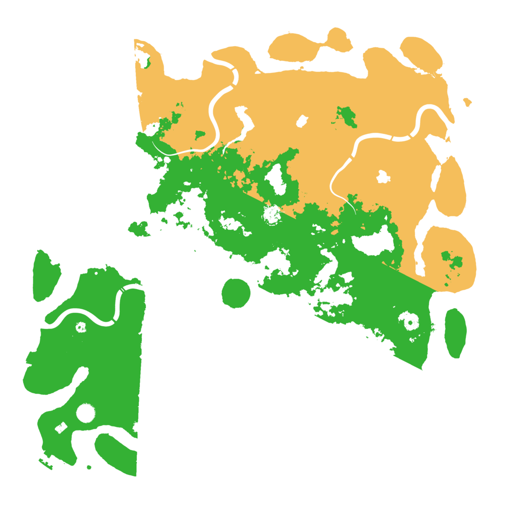 Biome Rust Map: Procedural Map, Size: 4800, Seed: 1160566012
