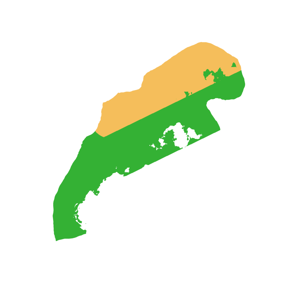 Biome Rust Map: Barren, Size: 2000, Seed: 259852924