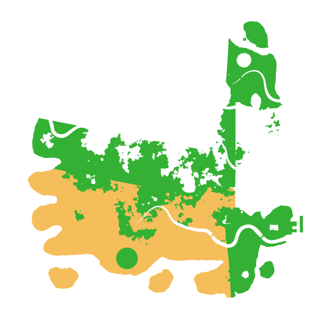 Biome Rust Map: Procedural Map, Size: 3850, Seed: 38671283