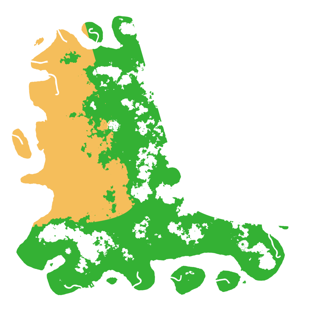 Biome Rust Map: Procedural Map, Size: 4800, Seed: 3426