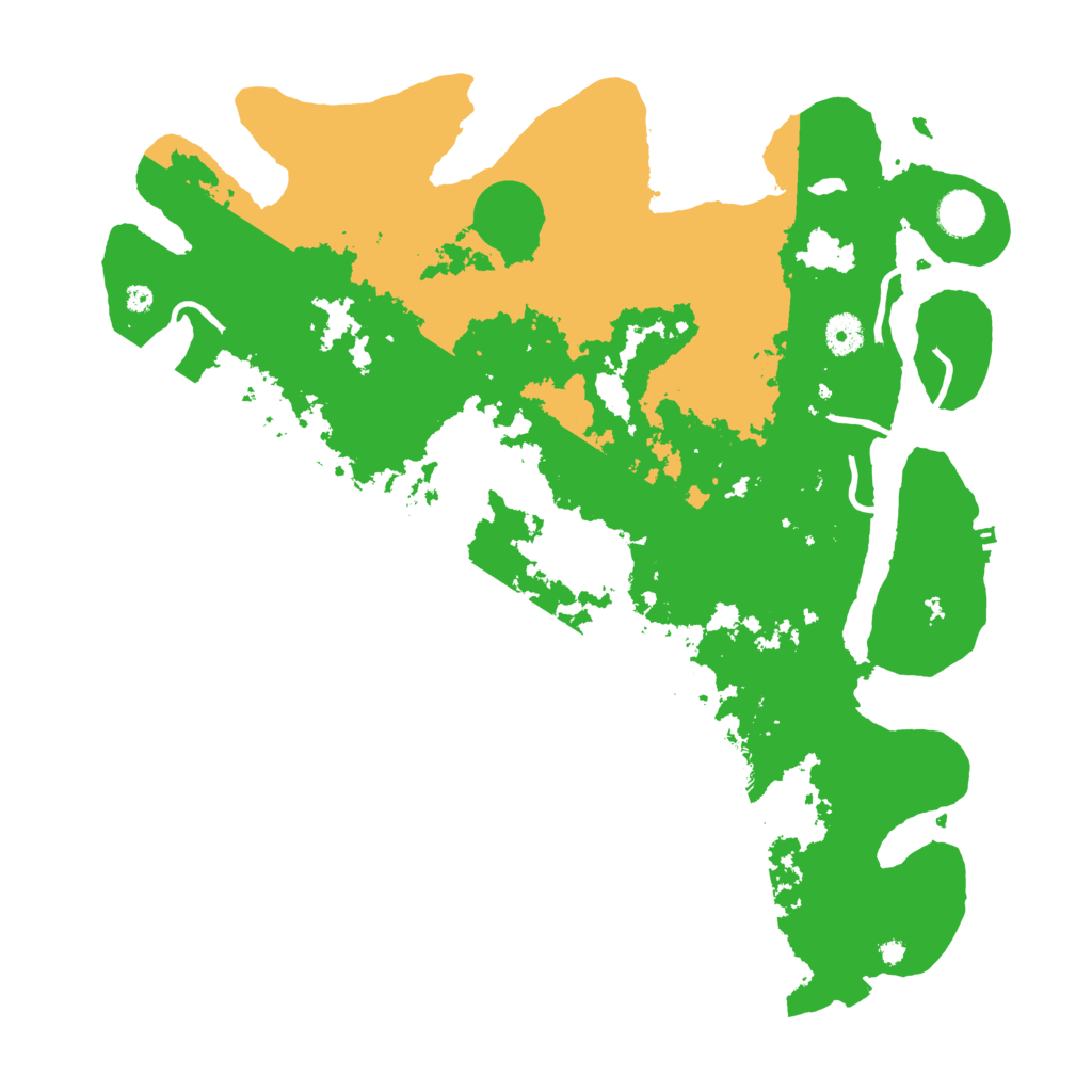 Biome Rust Map: Procedural Map, Size: 4100, Seed: 13400890
