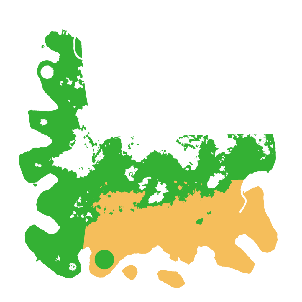Biome Rust Map: Procedural Map, Size: 4100, Seed: 36774251