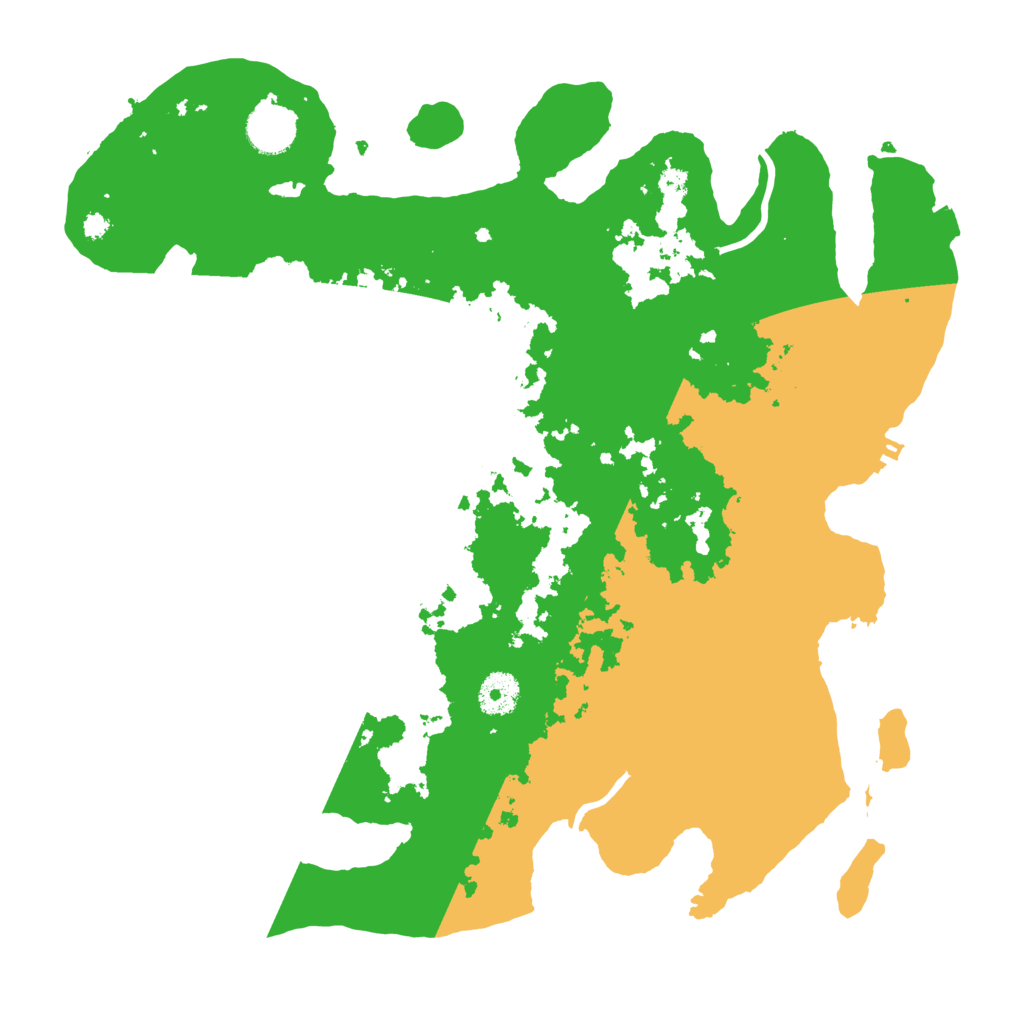 Biome Rust Map: Procedural Map, Size: 3650, Seed: 38483260
