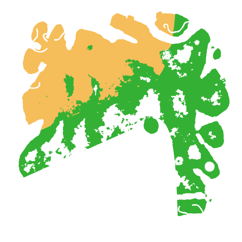 Biome Rust Map: Procedural Map, Size: 4300, Seed: 32349735