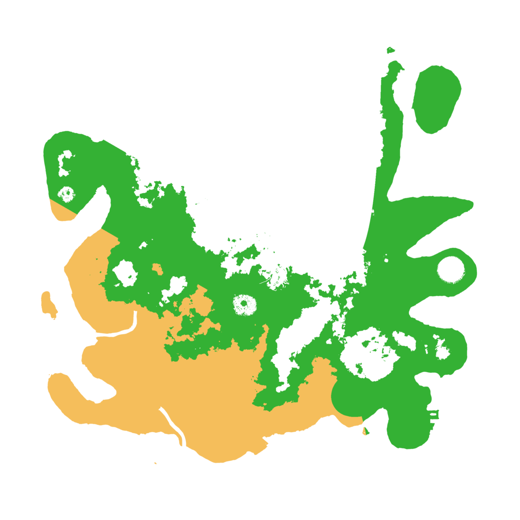 Biome Rust Map: Procedural Map, Size: 3450, Seed: 81151752