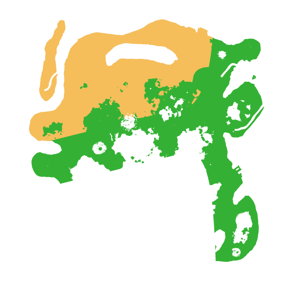 Biome Rust Map: Procedural Map, Size: 3400, Seed: 98317219