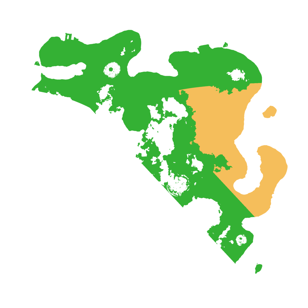 Biome Rust Map: Procedural Map, Size: 3000, Seed: 30926