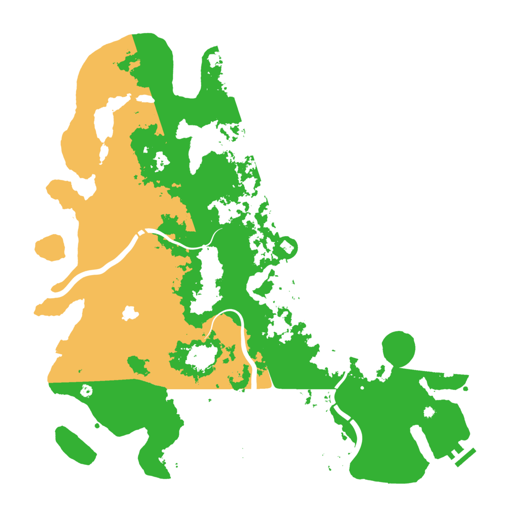 Biome Rust Map: Procedural Map, Size: 4250, Seed: 1858567228