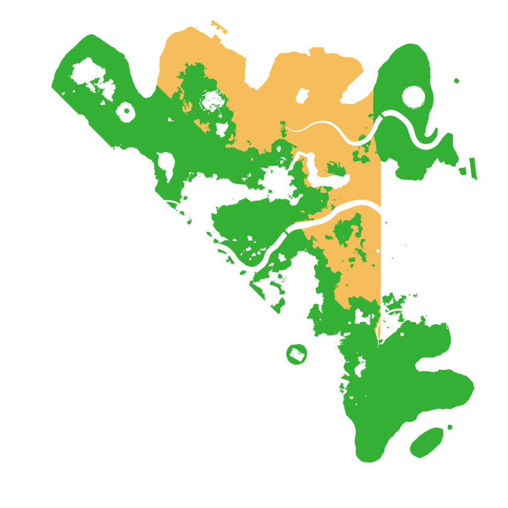 Biome Rust Map: Procedural Map, Size: 4000, Seed: 99724502