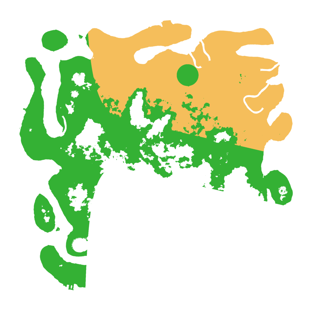 Biome Rust Map: Procedural Map, Size: 3900, Seed: 61571332