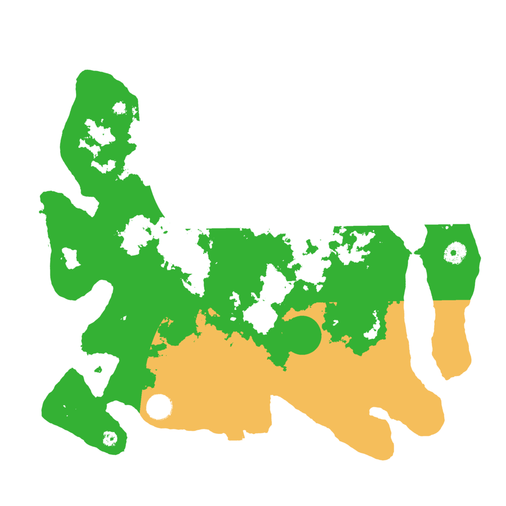 Biome Rust Map: Procedural Map, Size: 3500, Seed: 979632824