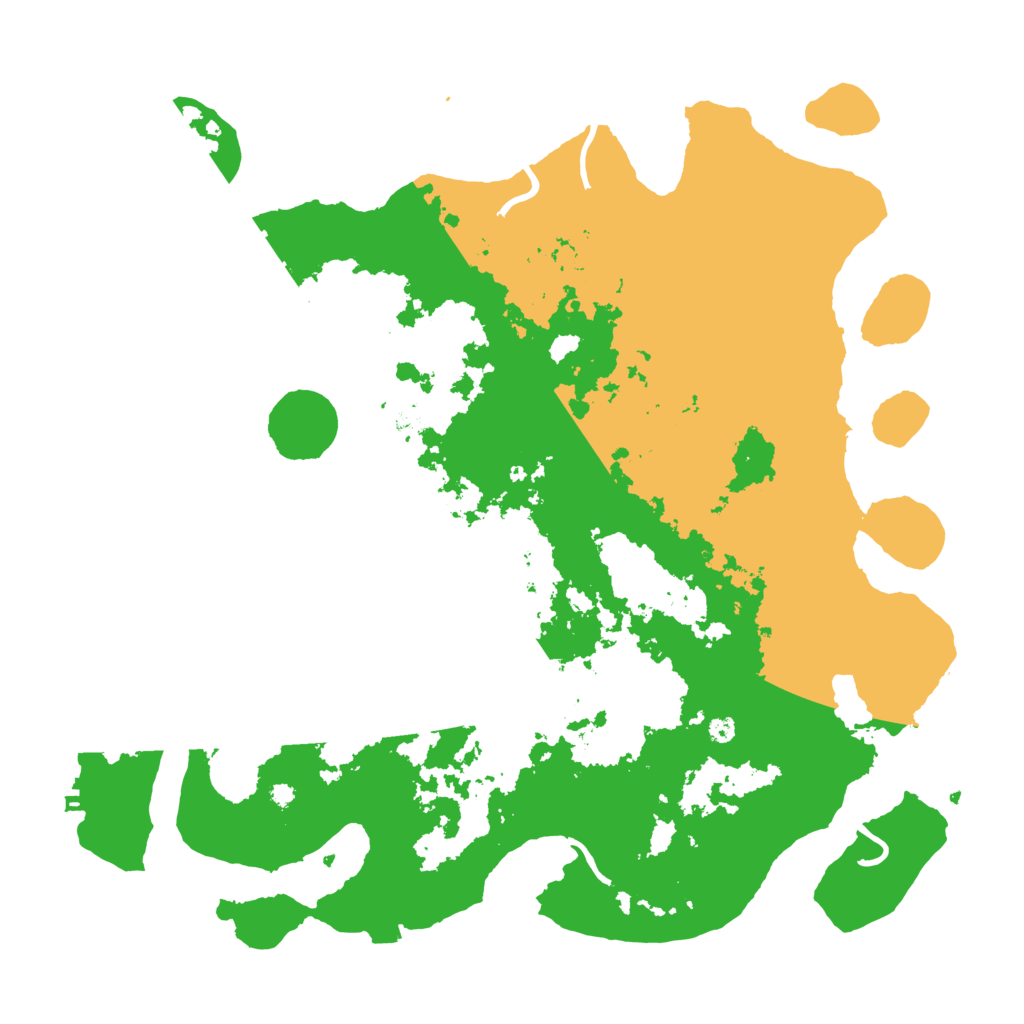 Biome Rust Map: Procedural Map, Size: 4000, Seed: 1987651904