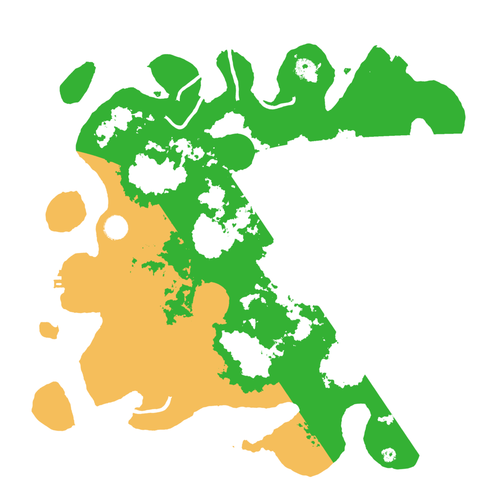 Biome Rust Map: Procedural Map, Size: 3700, Seed: 3158649