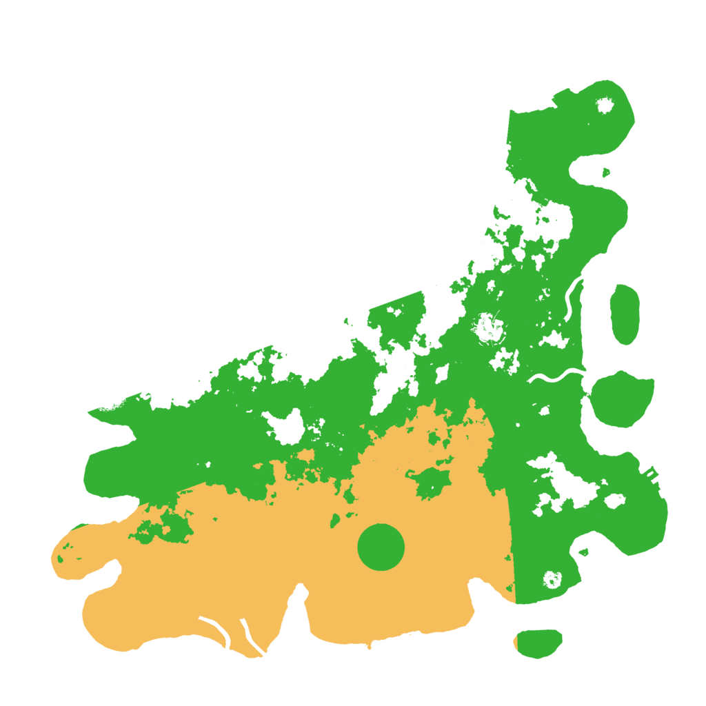 Biome Rust Map: Procedural Map, Size: 3950, Seed: 9831492