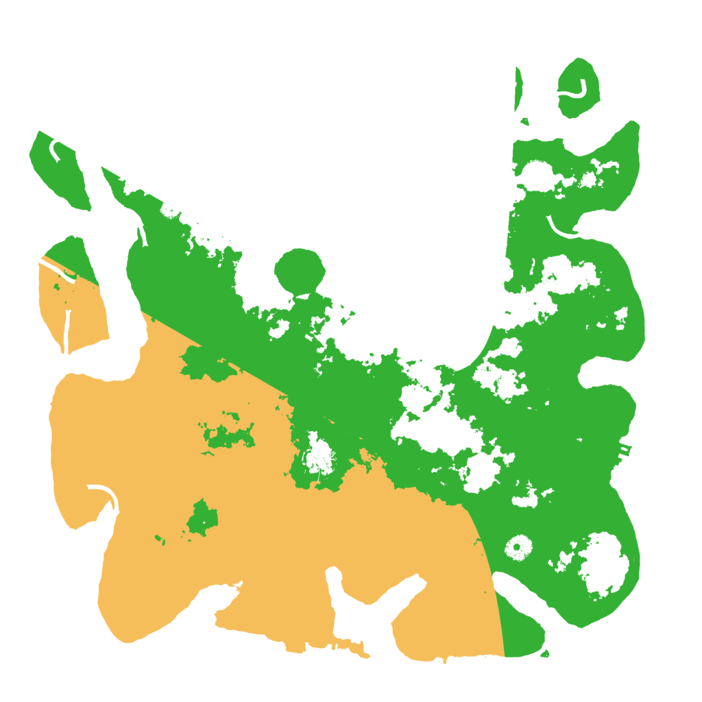 Biome Rust Map: Procedural Map, Size: 4100, Seed: 26294121
