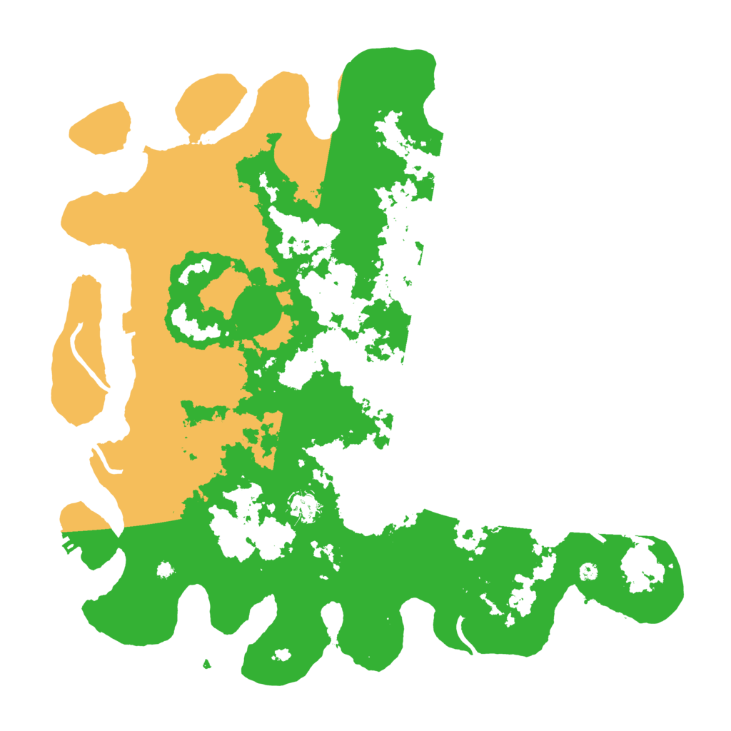 Biome Rust Map: Procedural Map, Size: 4100, Seed: 87780752
