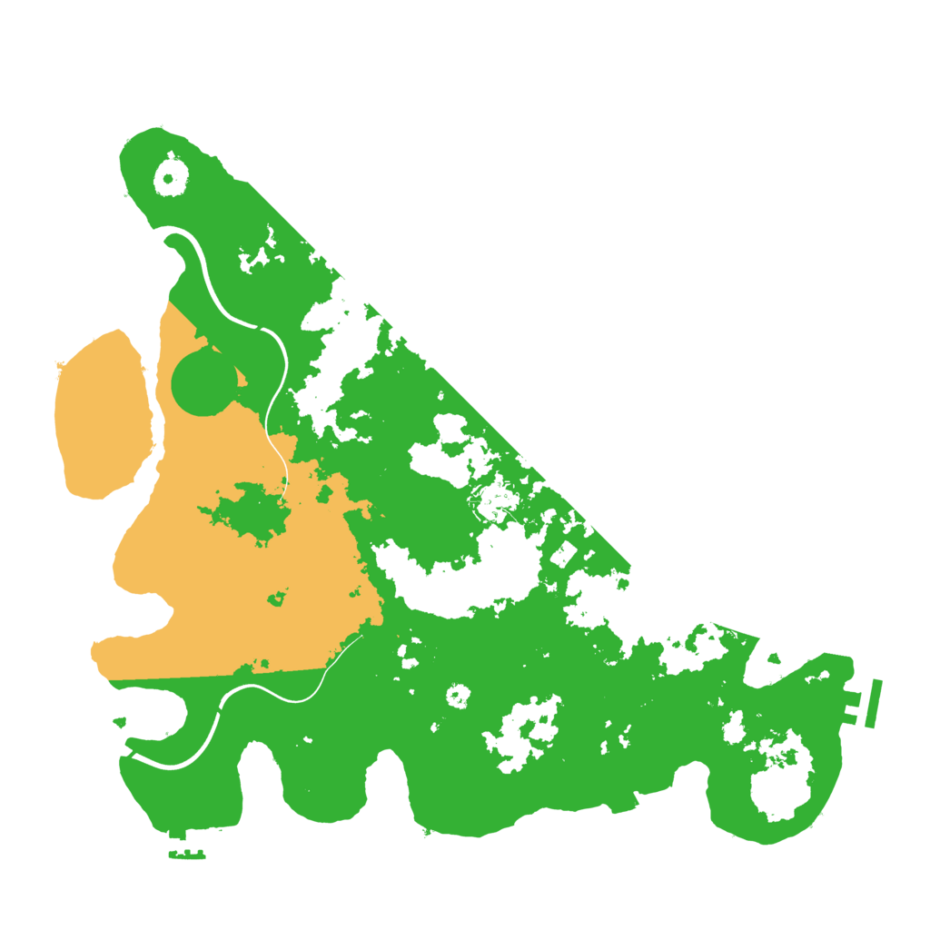 Biome Rust Map: Procedural Map, Size: 3850, Seed: 3012383