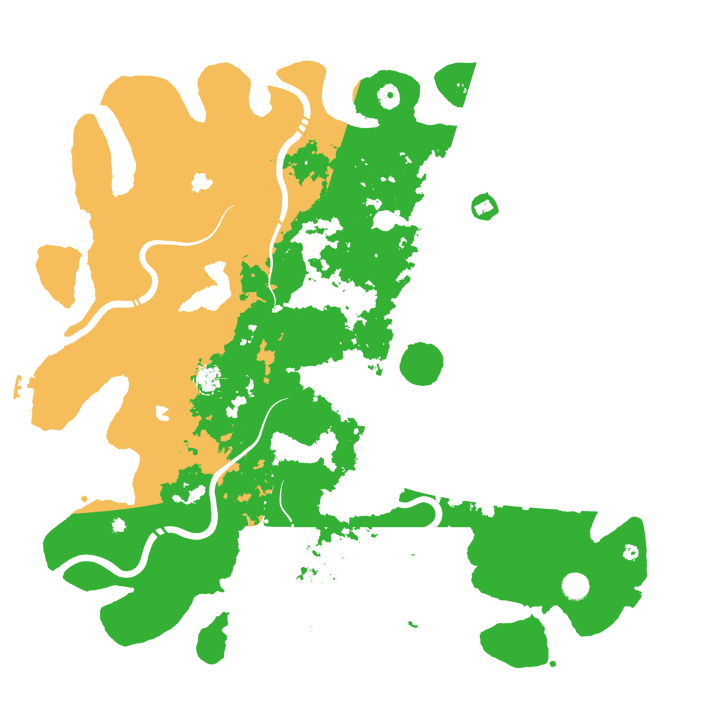 Biome Rust Map: Procedural Map, Size: 4500, Seed: 1788400998