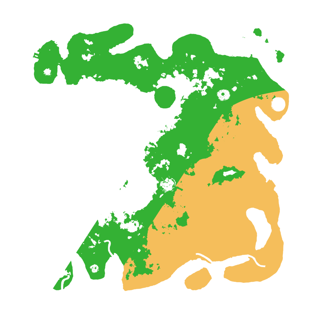 Biome Rust Map: Procedural Map, Size: 3950, Seed: 105120000