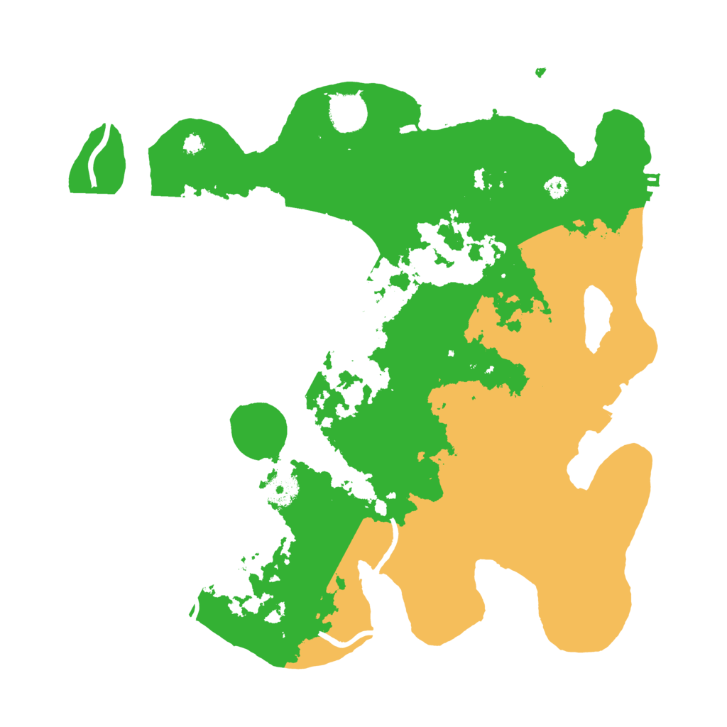 Biome Rust Map: Procedural Map, Size: 3450, Seed: 39093943