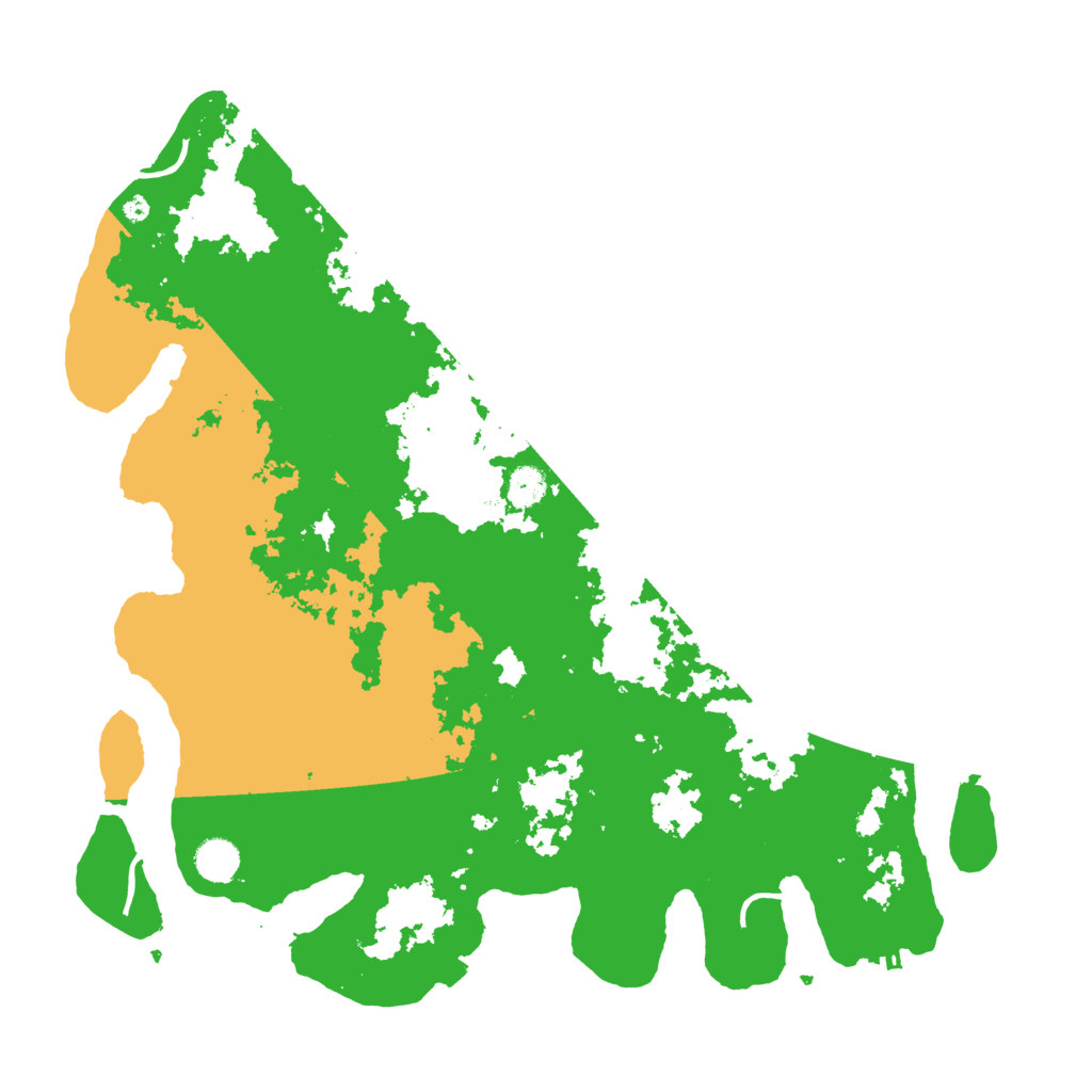 Biome Rust Map: Procedural Map, Size: 4400, Seed: 17978603