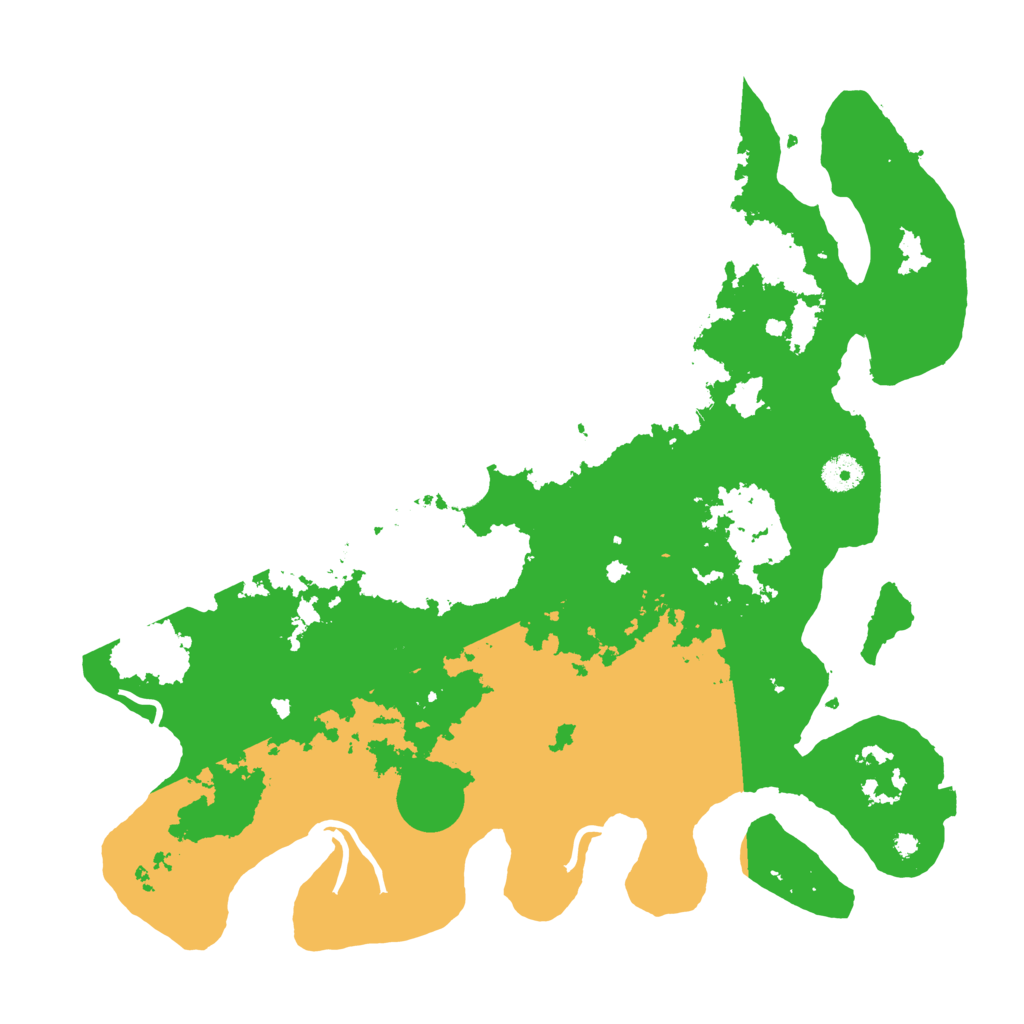 Biome Rust Map: Procedural Map, Size: 4000, Seed: 6432987