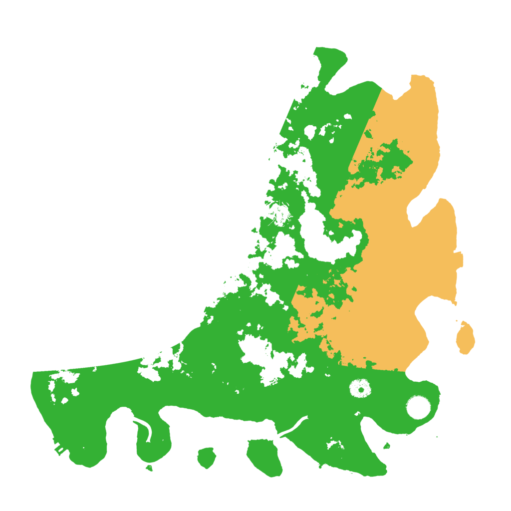 Biome Rust Map: Procedural Map, Size: 3800, Seed: 52853022