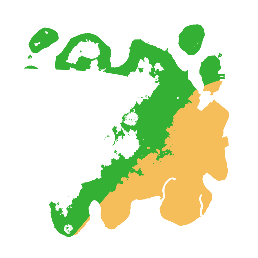 Biome Rust Map: Procedural Map, Size: 3000, Seed: 477760967