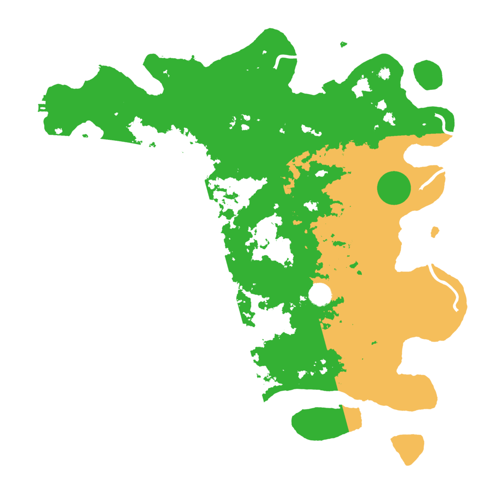 Biome Rust Map: Procedural Map, Size: 3900, Seed: 24162907