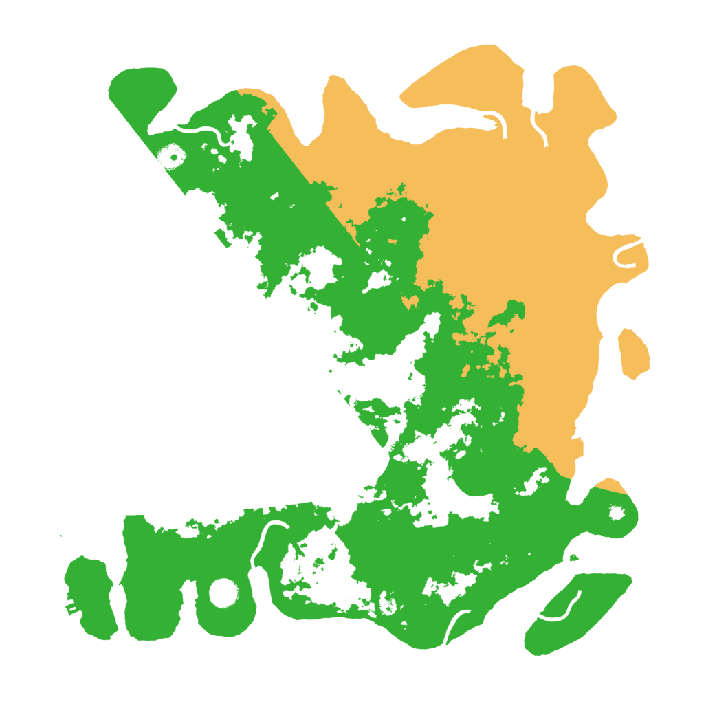 Biome Rust Map: Procedural Map, Size: 4250, Seed: 119