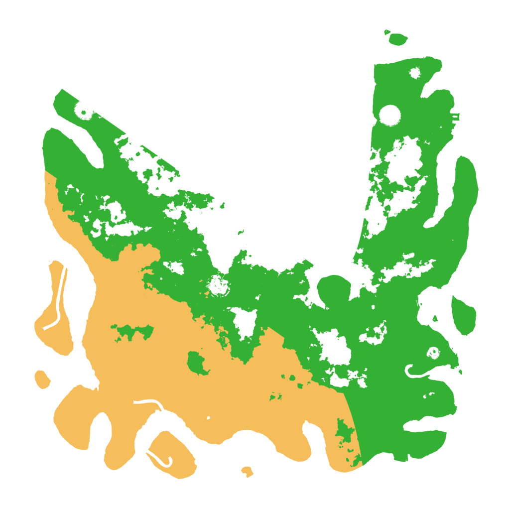 Biome Rust Map: Procedural Map, Size: 4250, Seed: 940130499