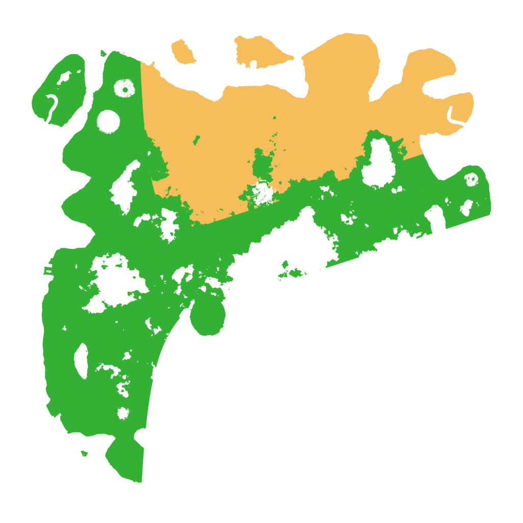Biome Rust Map: Procedural Map, Size: 4000, Seed: 78215331