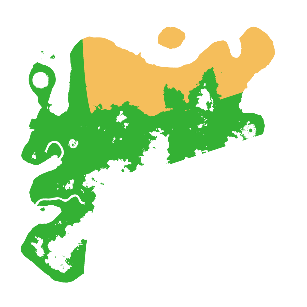 Biome Rust Map: Procedural Map, Size: 3400, Seed: 83602687