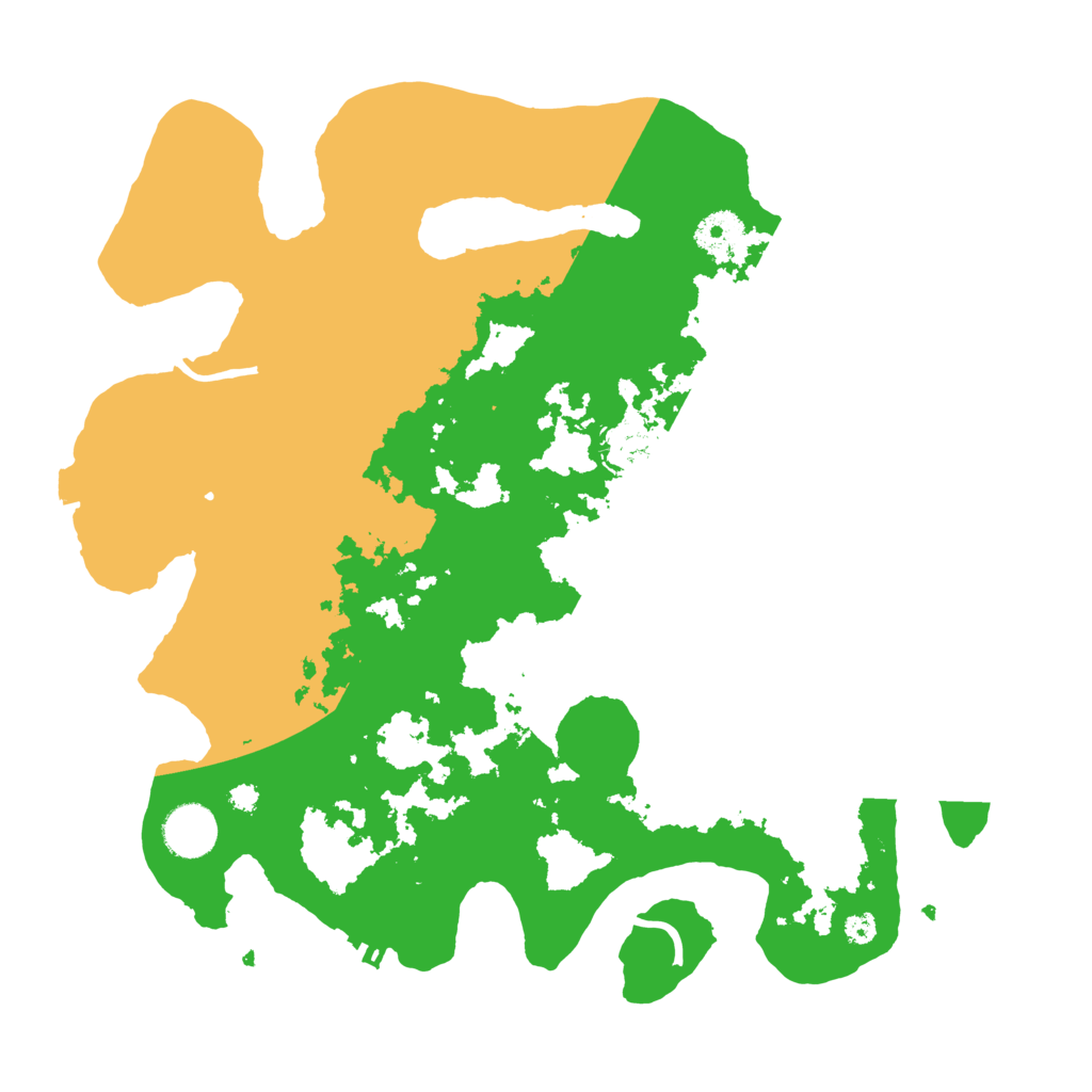 Biome Rust Map: Procedural Map, Size: 3550, Seed: 52132493