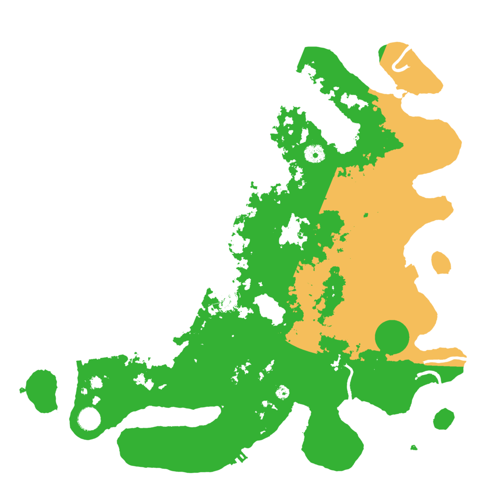 Biome Rust Map: Procedural Map, Size: 3850, Seed: 33267860