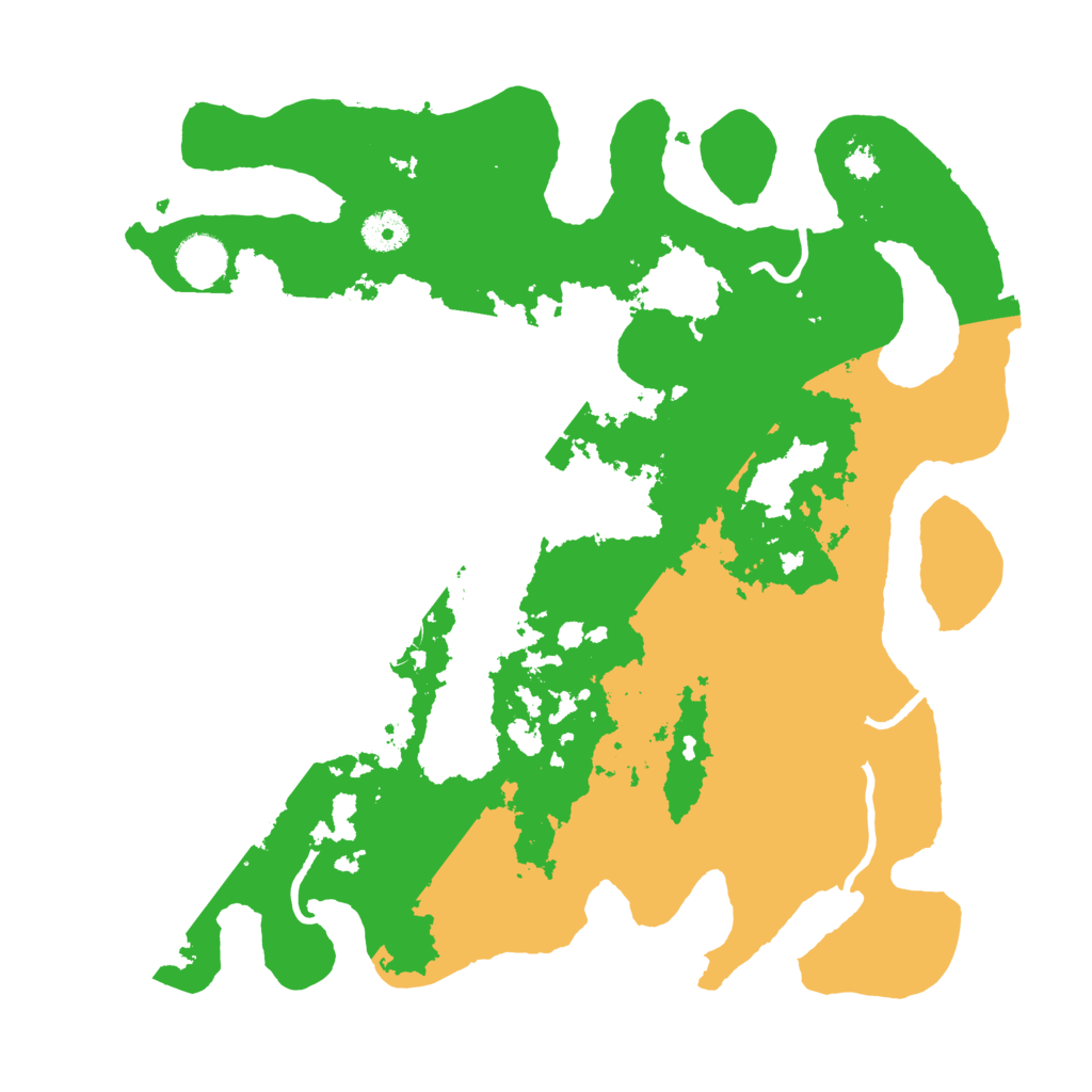 Biome Rust Map: Procedural Map, Size: 3800, Seed: 93109102